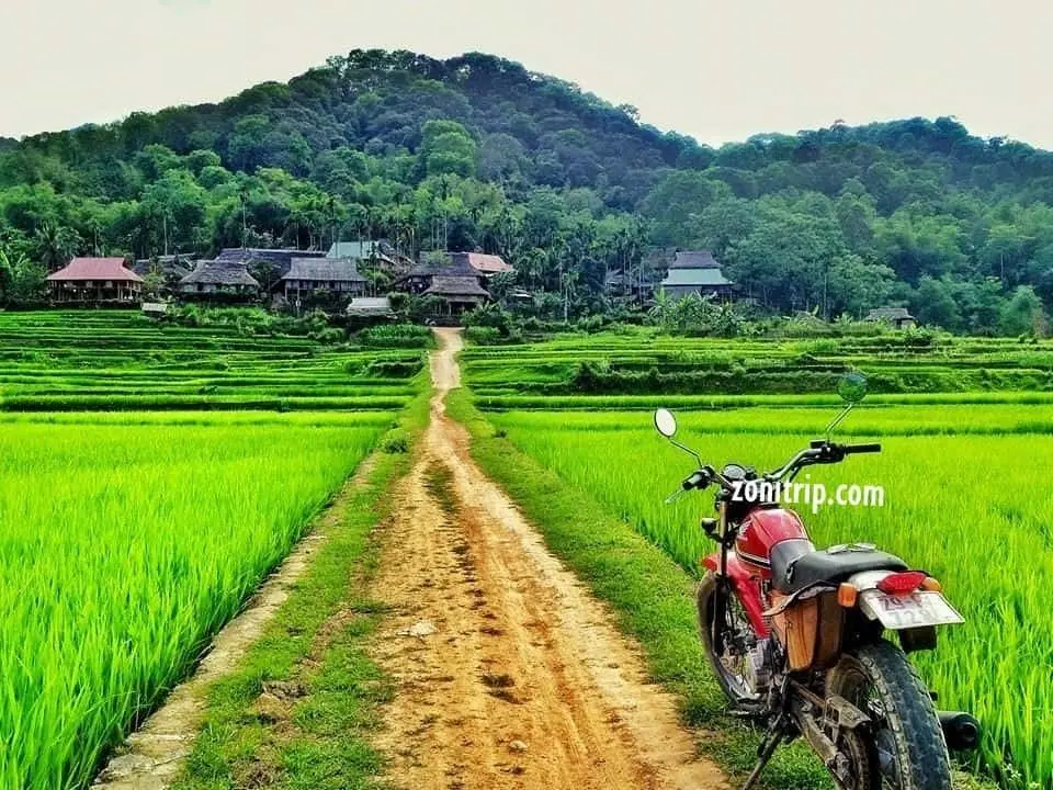 motorbike north vietnam