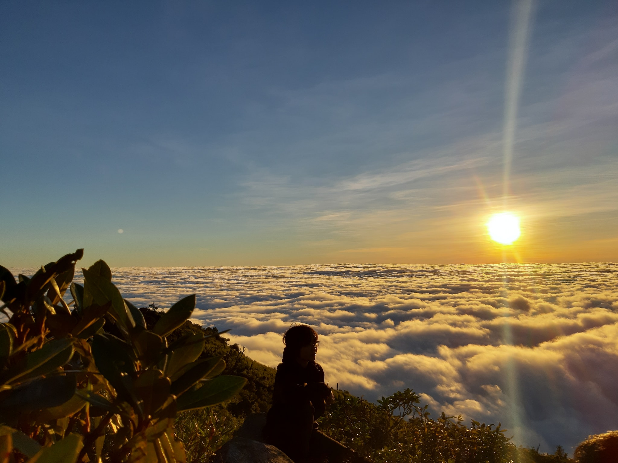 Sunrise on the mountain