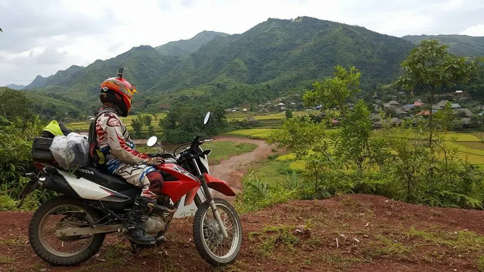 motorbike Mu Cang Chai