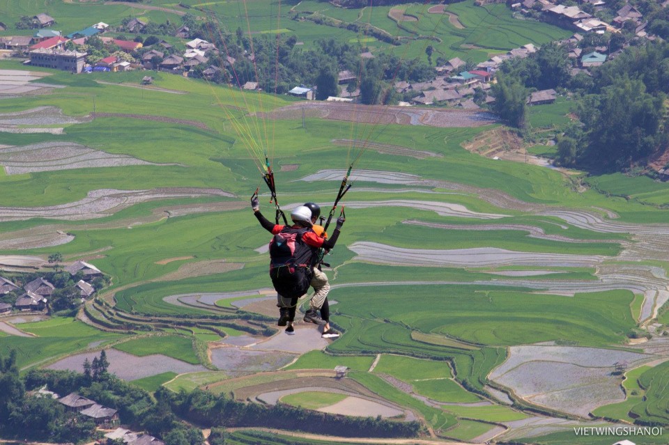 mu cang chai- dù lượn- mùa nước đổ