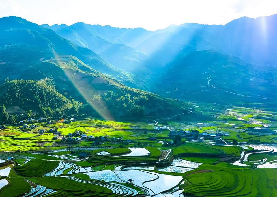 mu cang chai rice terrace- mua nuoc do