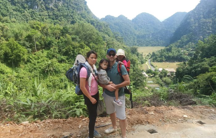 PU luong trekking family tour