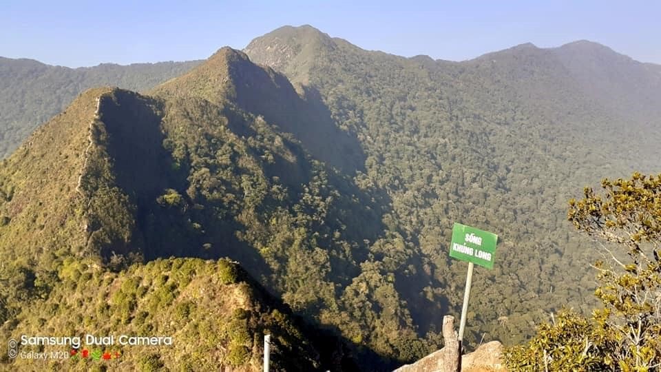 Dinosaur mountain in Ta Xua, YEn Bai