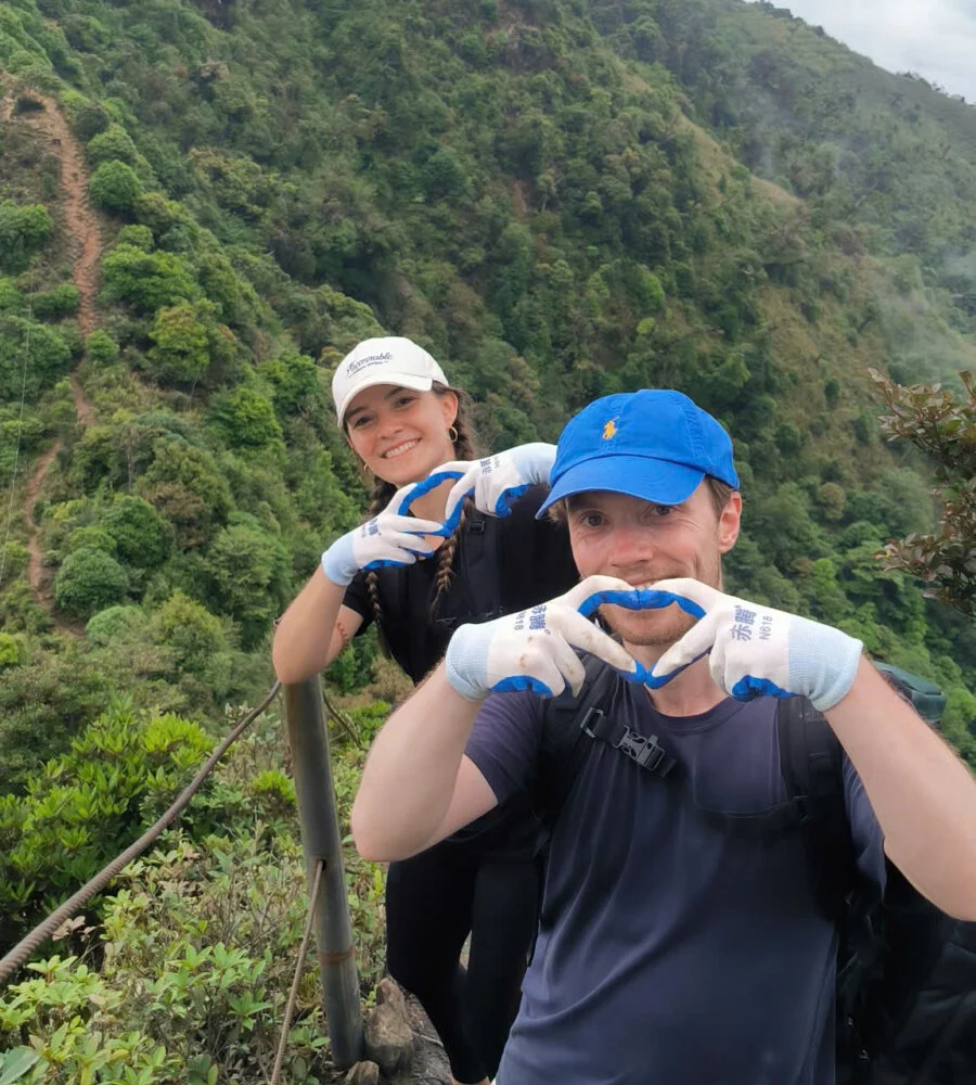 Trek Ta Xua mountain, Tram tau, orgnized by zonitrip