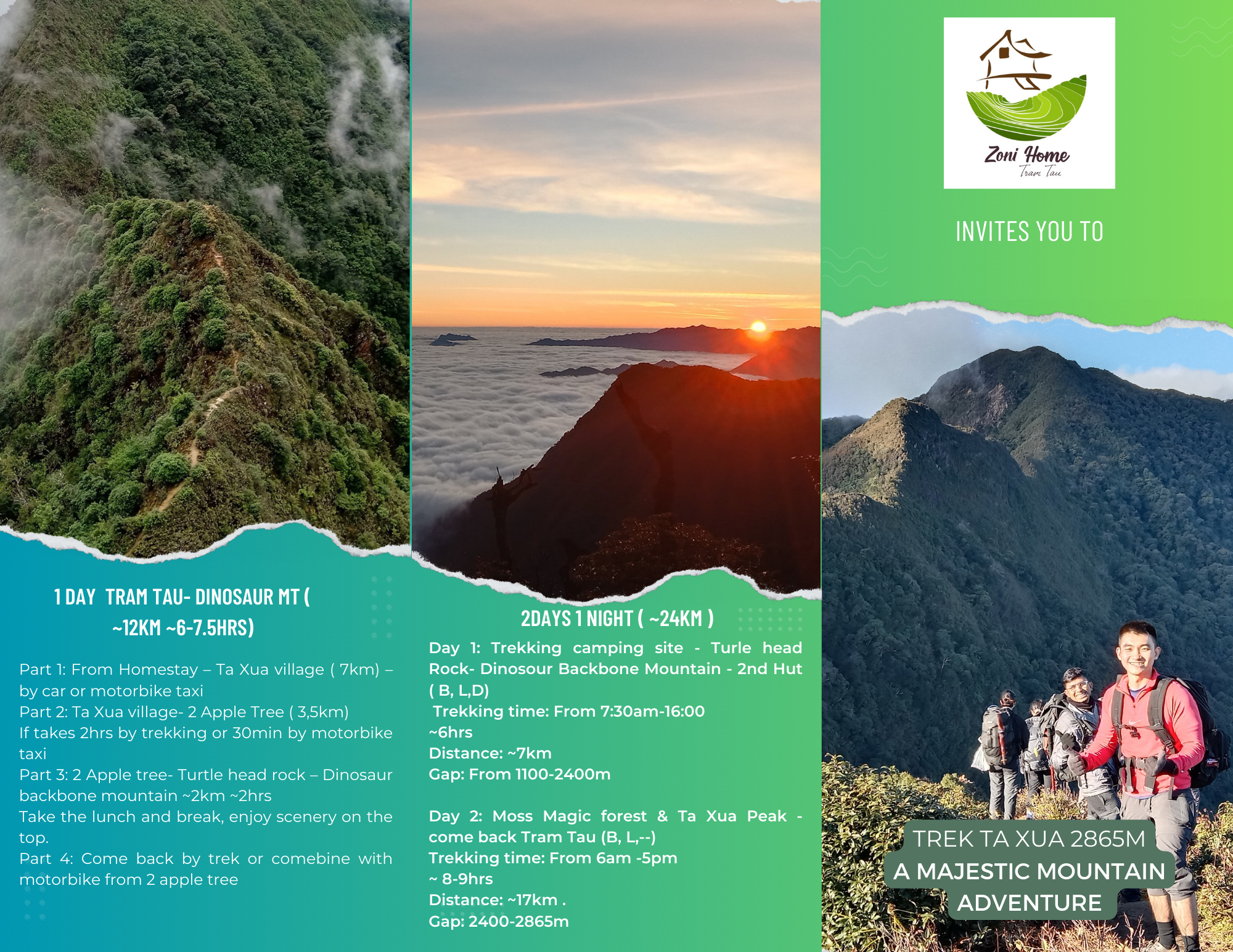 Tour Trek Ta XUa- Zonitrip
